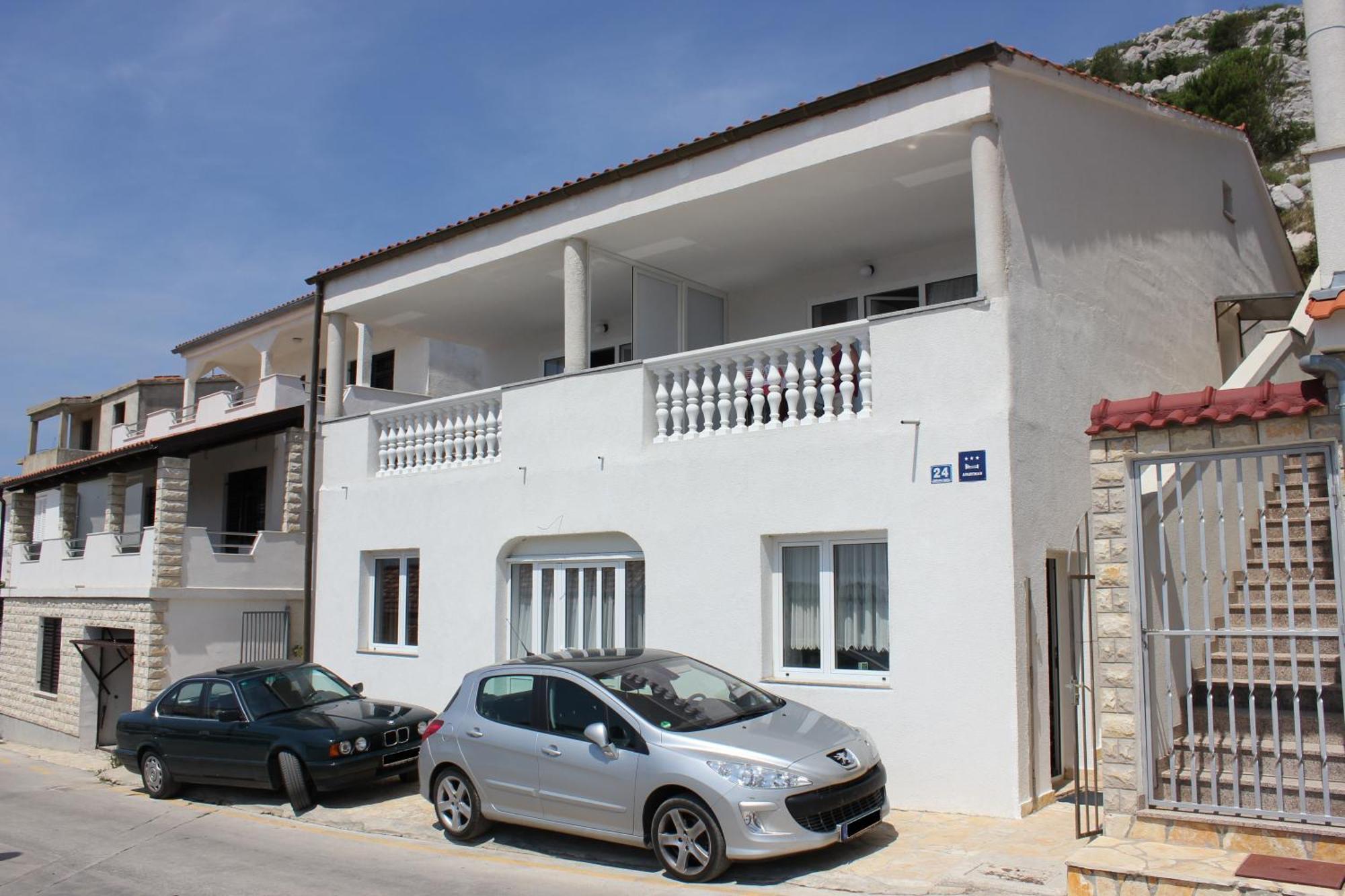 Apartments Toni Na Moru Drage Exterior foto